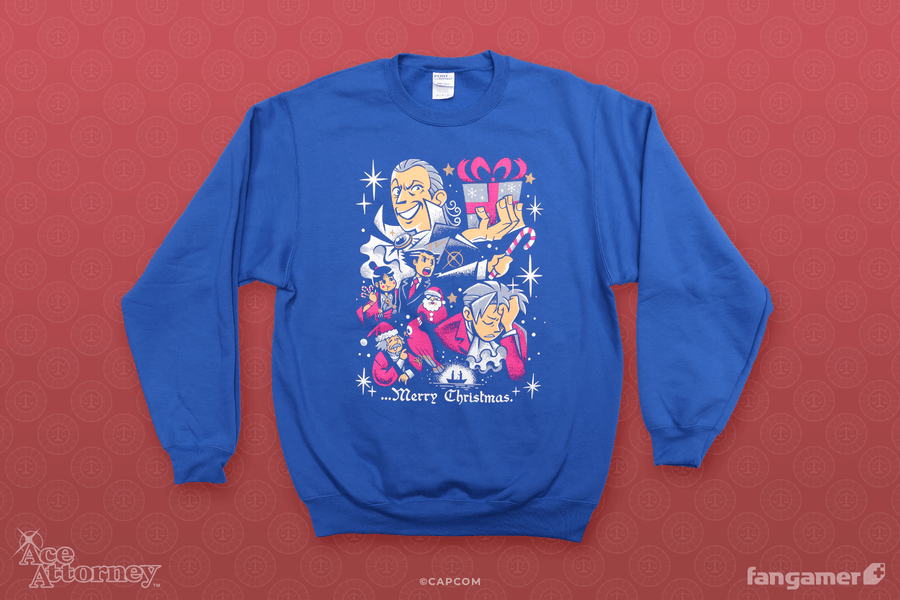 Almost Christmas Sweater - Ace Attorney