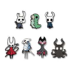 Hollow Knight Enamel Pin Combo