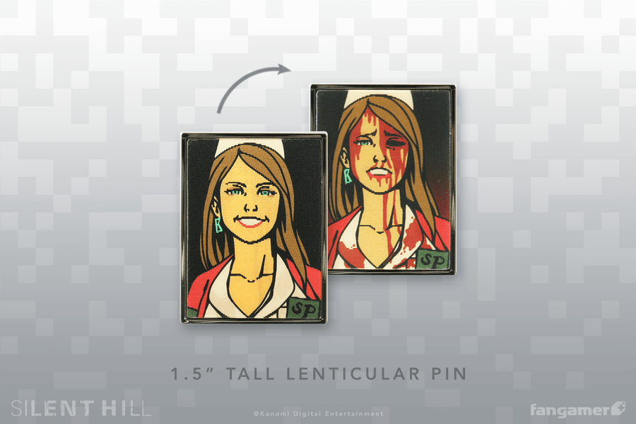 Bloody Lisa Lenticular Pin - SILENT HILL
