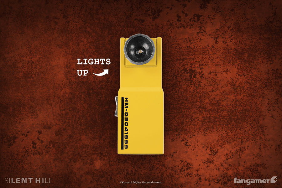 Harry's Flashlight LED Pin - Silent Hill