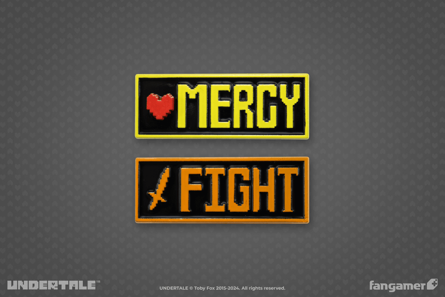 Mercy or Fight Enamel Pin Set