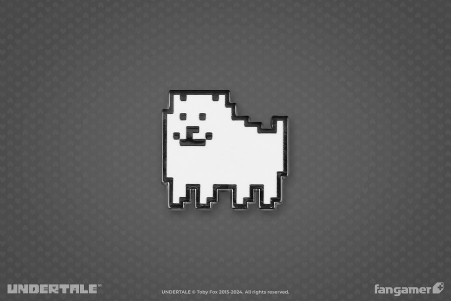 Annoying Dog Lapel Pin - UNDERTALE