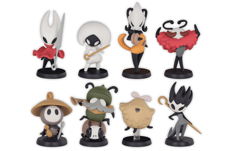 Hollow Knight: Silksong: Silksong Mini Figs are coming!