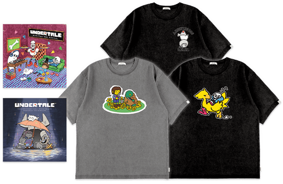 UNDERTALE x SQUARE ENIX merch is here